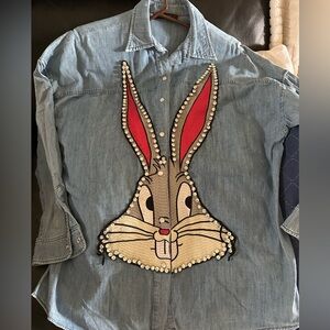 Gucci denim shirt